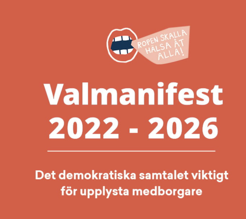 För det demokratiska samtalet är det viktigt med upplysta medborgare