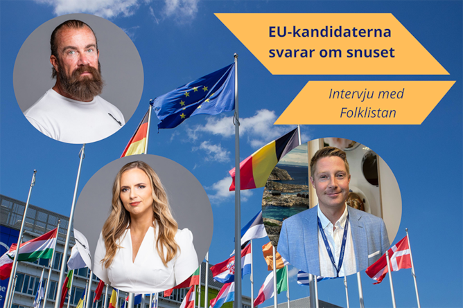 Folklistans toppkandidater svarar på frågor om snuset