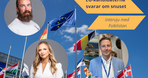 Folklistans toppkandidater svarar på frågor om snuset