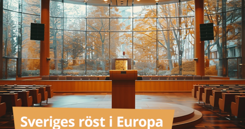 Sveriges röst i Europa