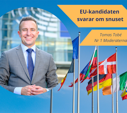 EU-kandidaten Tomas Tobé svarar om snuset