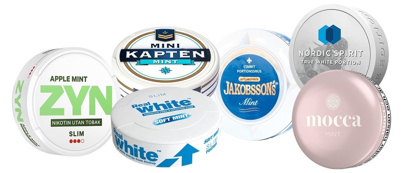 Mint och mentolsnus - olika sorter