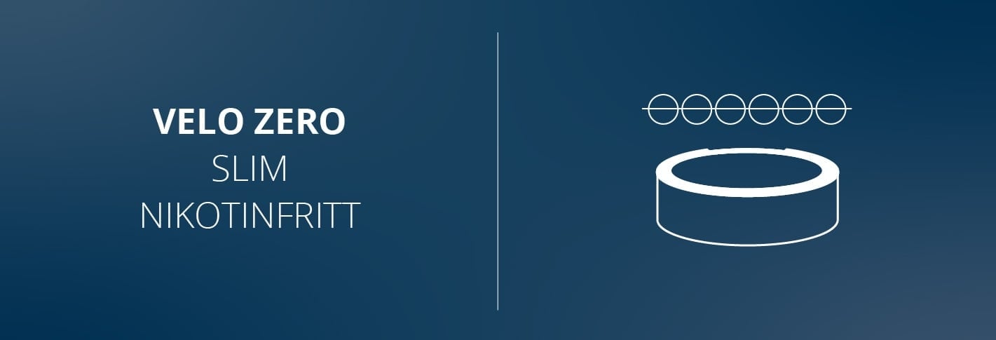 Velo Zero Nikotinfritt - Hitta ditt nikotinfria Velo Snus