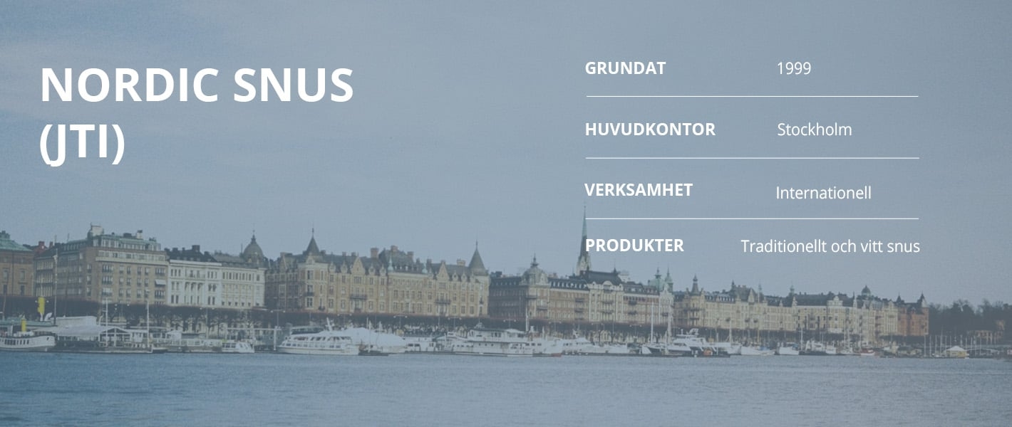 JTI/Nordic Snus