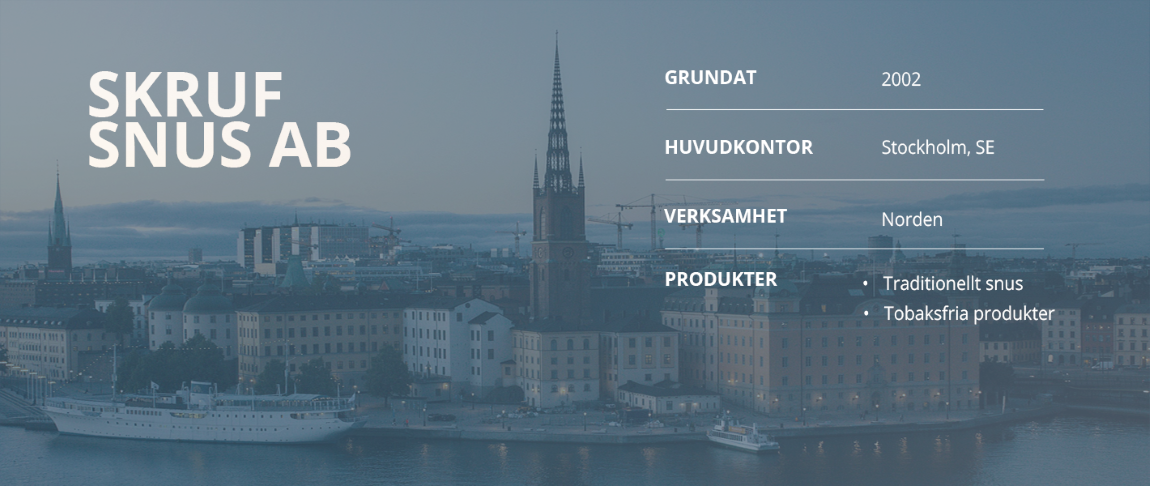 Skruf Snus AB
