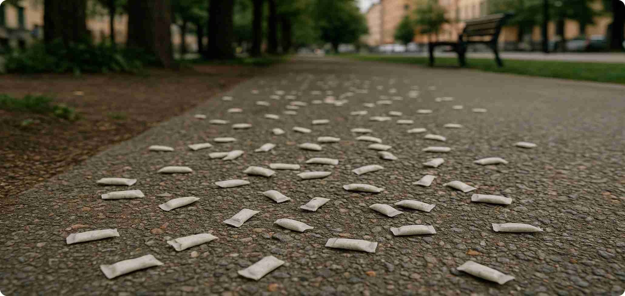 Snus nedbrytning naturen