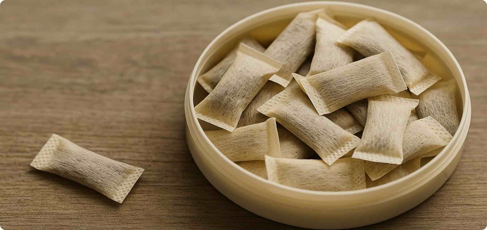 Så lång tid tar det för snusets olika delar att bryta ner