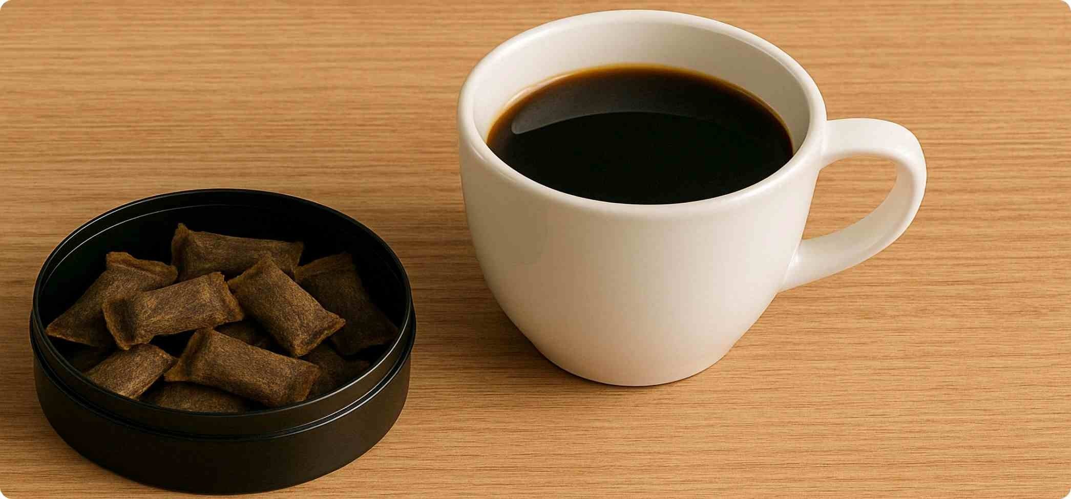 Snus eller kaffe för koncentration
