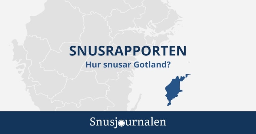 Hur snusar gotland?