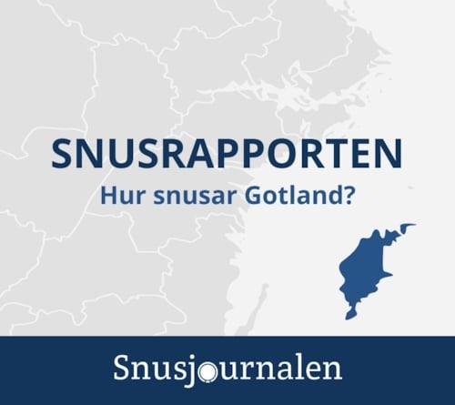 Hur snusar gotland?