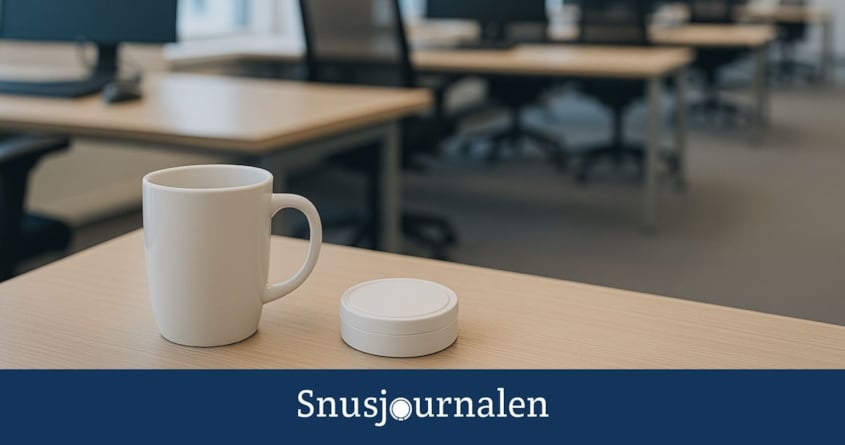 Snus på jobbet: vem, när, varför?