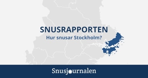 Hur snusar Stockholm