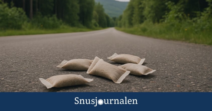 Undersökning om snus nedskräpning