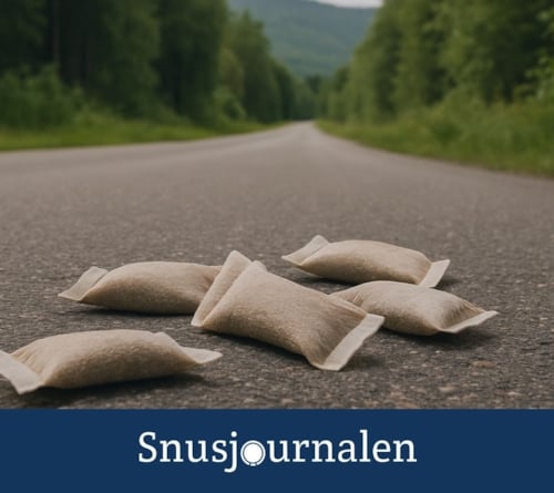 Undersökning om snus nedskräpning