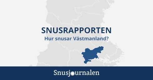 Hur snusar Västmanland