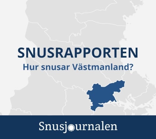 Hur snusar Västmanland