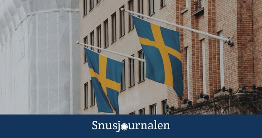 Hur snusar sverige och olika delar av lander