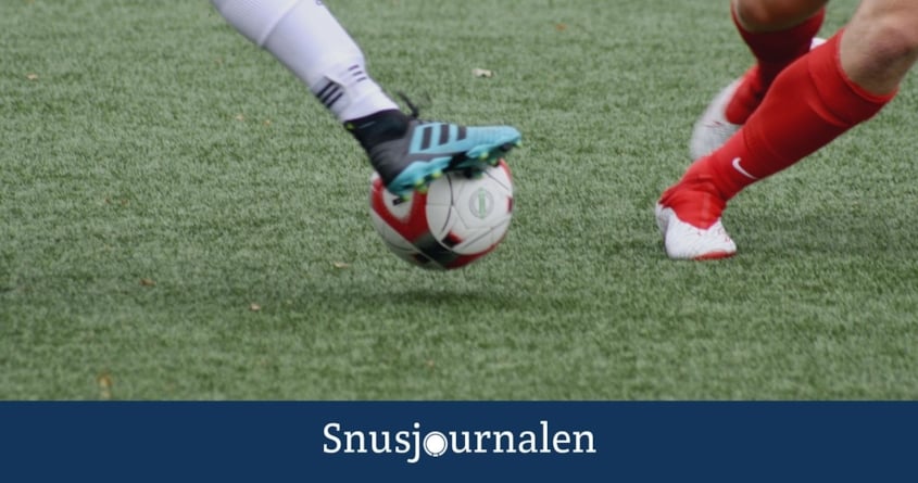En av fem fotbollsspelare i Premier League snusar