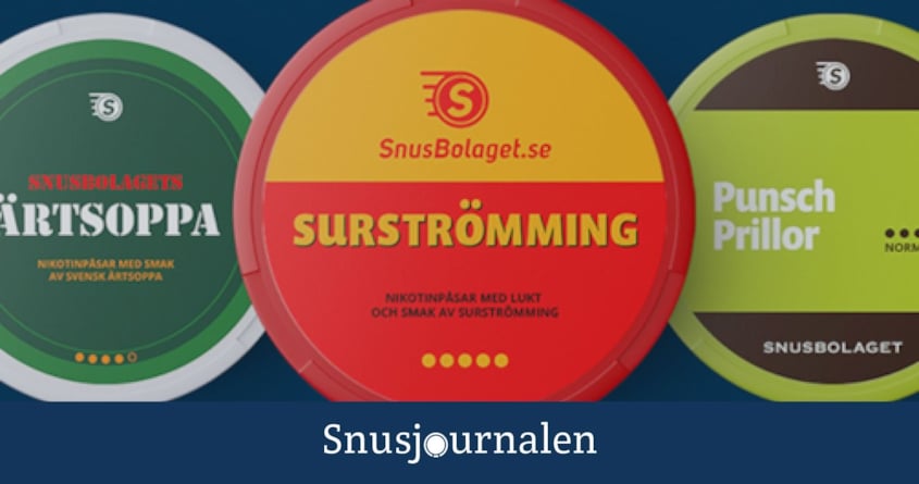 Snusbolaget NATO-anpassar utbudet – lanserar nya smaker med militära anor