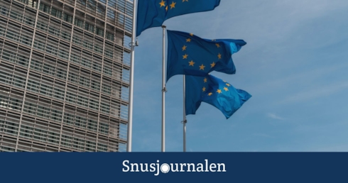 EU-kommissionen hotar nikotinportioner – Sverige kan visa vägen