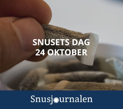 Dags att fira Snusets dag igen!