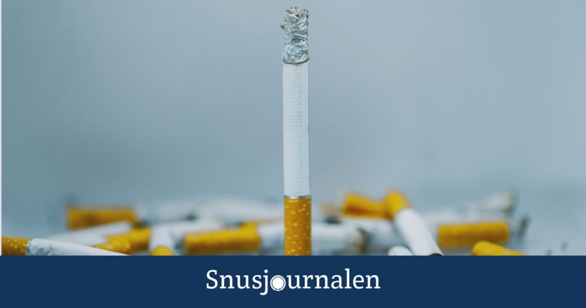 ”Varje fimpad cigarett är en vinst för folkhälsan”