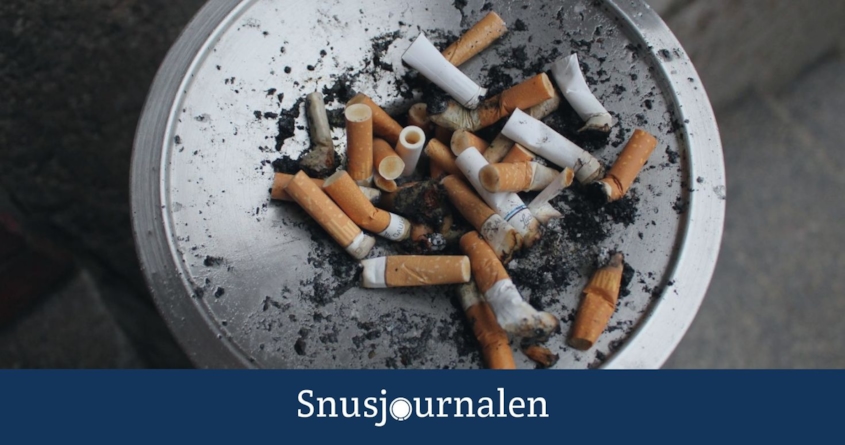 Snusbolaget kräver en nollvision mot tobaksdöden