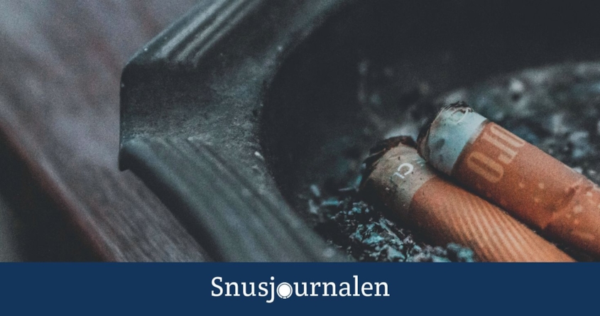 Mentolcigaretter försvinner – men inte mintsnus