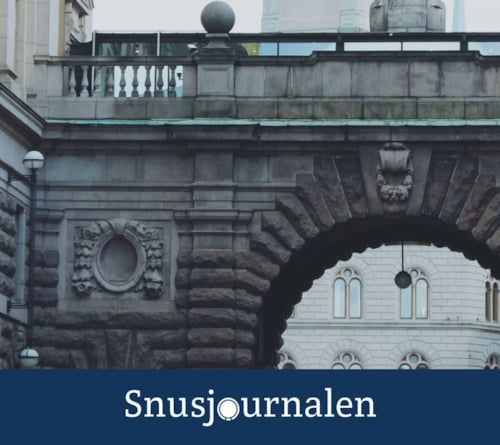 Snus och nikotinportioner på riskdagens agenda