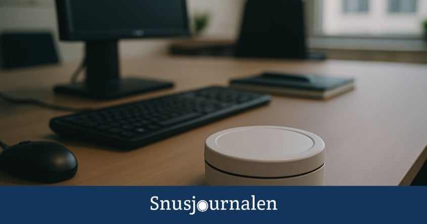 Snusa hemma och på jobbet - så gör svenskarna