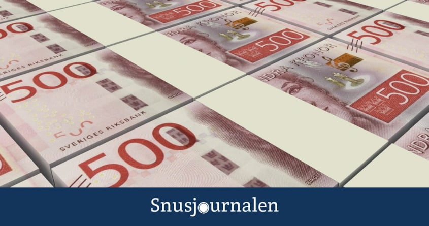 Skatten på snus - 50 miljoner mer ska in 2020