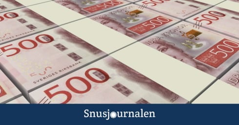 Skatten på snus - 50 miljoner mer ska in 2020