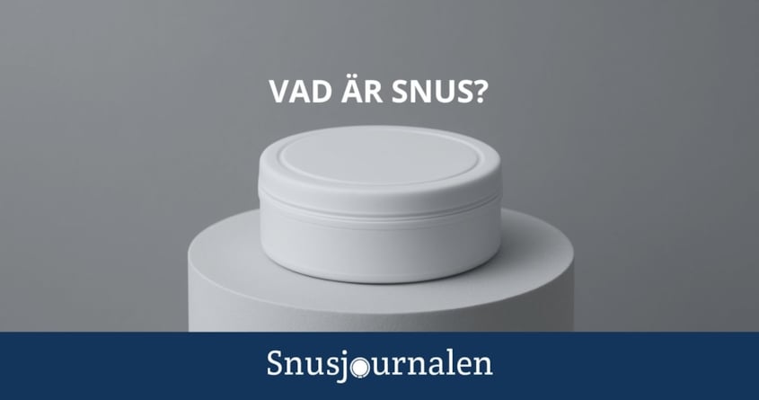vad är snus? snusjournalen förklarar