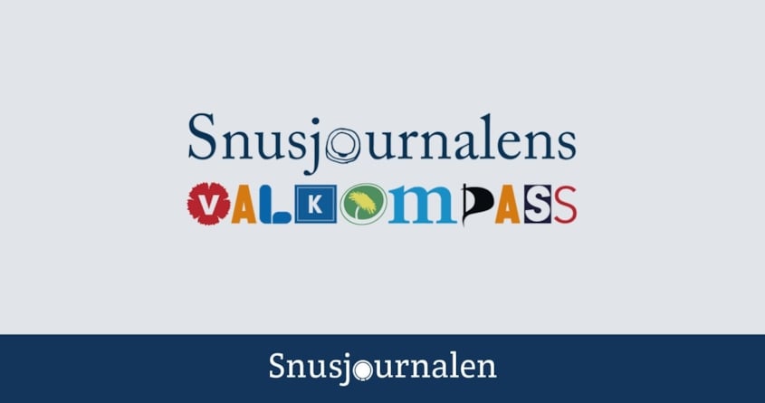 Snusjournalen EU-valkompass 2019