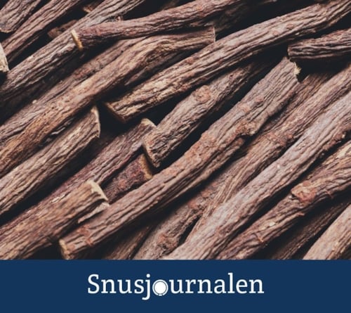Snusets smak - lakrits