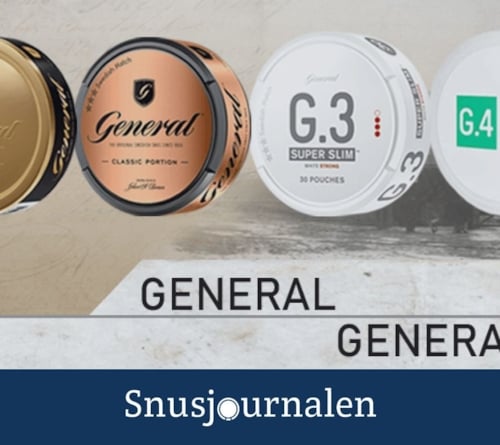 Fyra generationer av general snus
