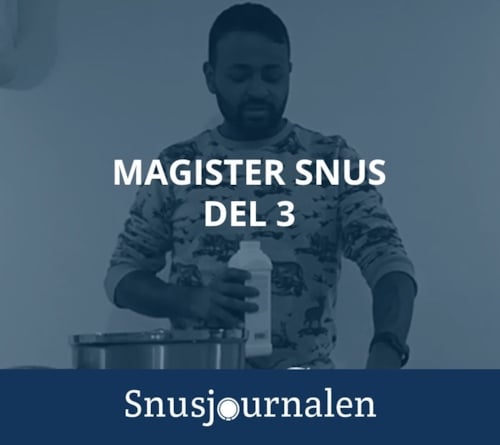 Magister Snus del 3