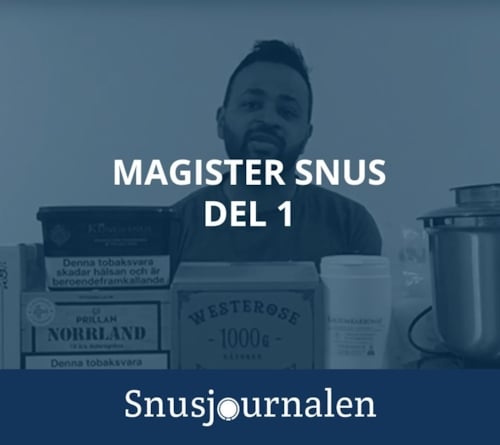 Magister Snus del 1