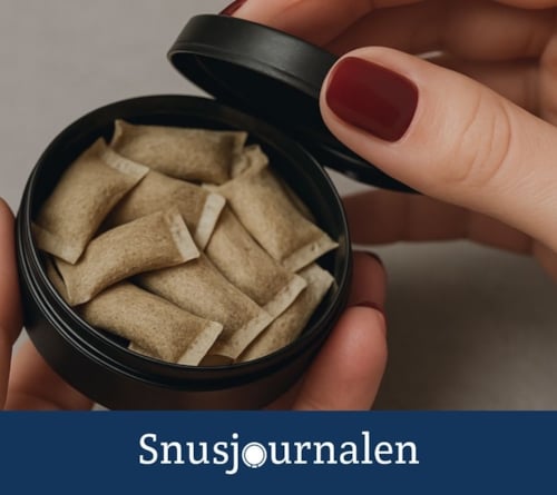 Så snusar kvinnor