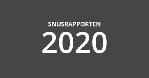 Snusrapporten 2020 är ute!