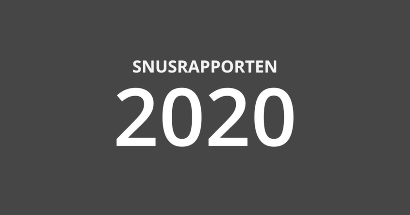 Snusrapporten 2020