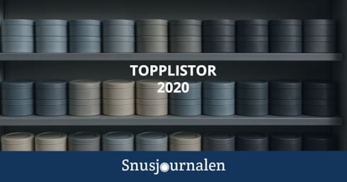 Snusrapporten topplistor 2020