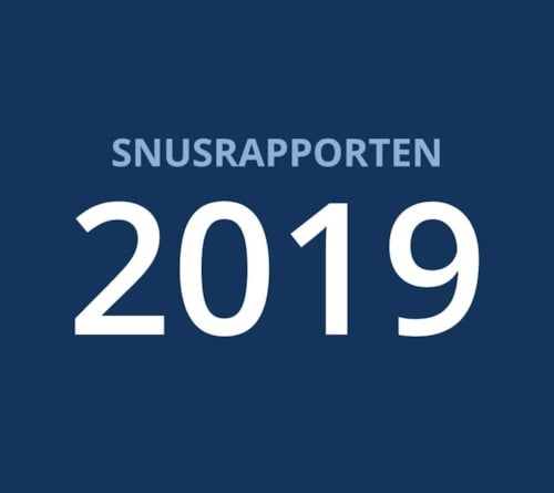 Snusrapporten 2019