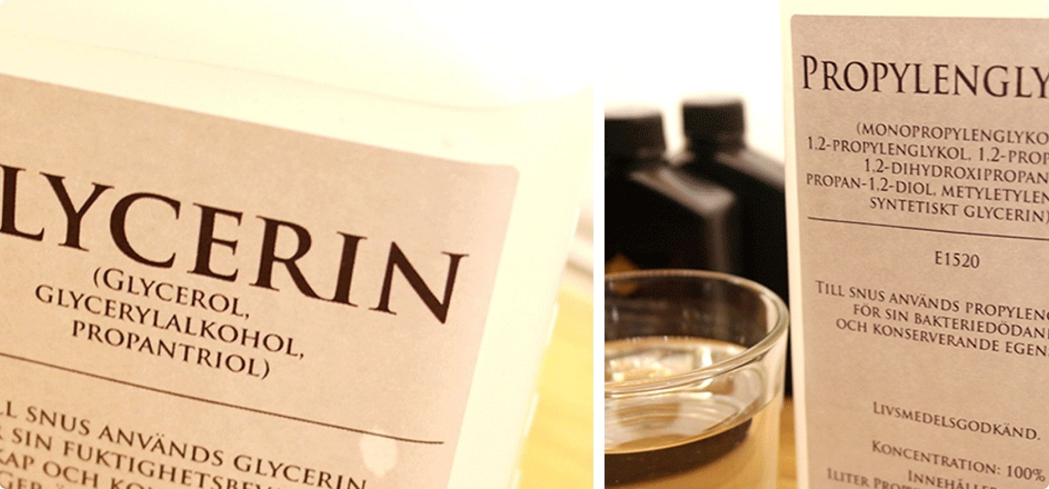 Magister snus - Fuktbevarande medel