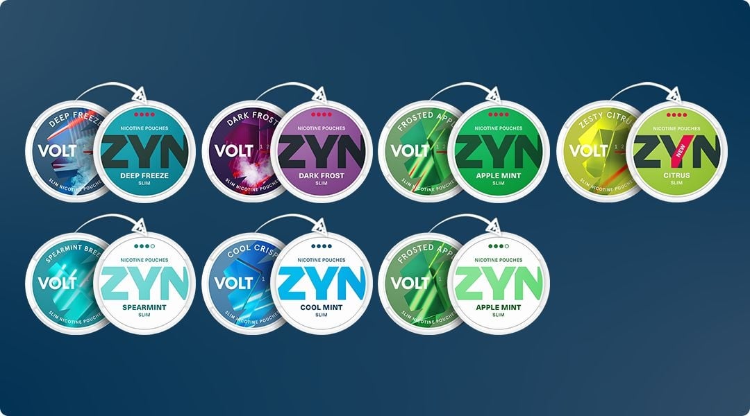 VOLT snus finns nu att köpa under varumärket ZYN