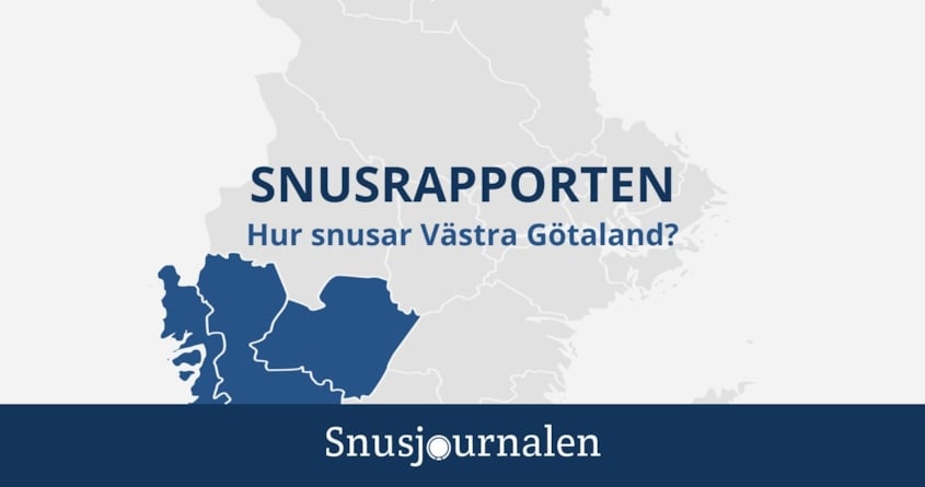 Så snusar västra götaland