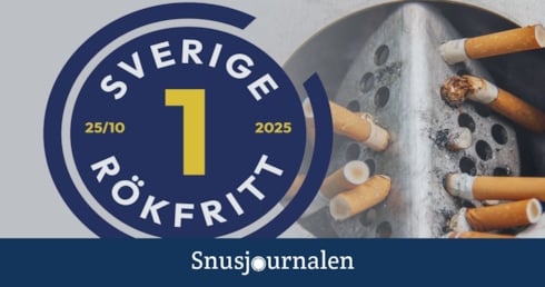 Sverige blir rökfritt den 25 oktober