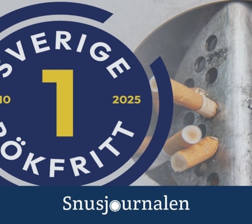 Sverige blir rökfritt den 25 oktober