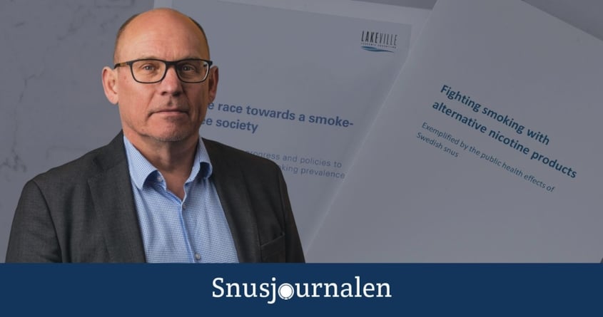 David Sundén: ”Det är ingen slump att Sverige blir första rökfria landet”