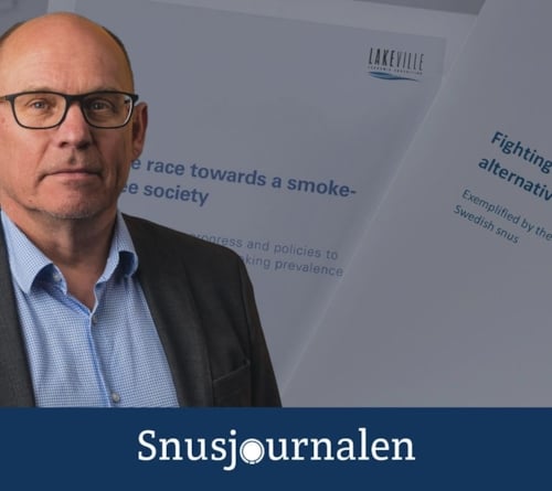 David Sundén: ”Det är ingen slump att Sverige blir första rökfria landet”